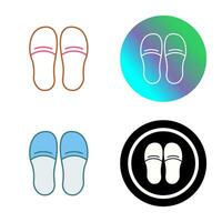 Slippers Vector Icon