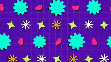 video animation of 4k background colorful pattern. This animated video is perfect for visual background