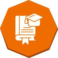 icono de vector de graduación