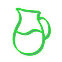 Milk Jug Vector Icon