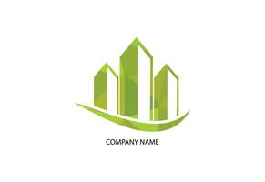 Low Poly and Real estate house logo design, Vector design concept