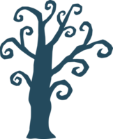 a black tree of  halloween png