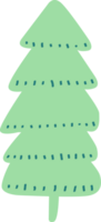 un linda Navidad árbol png