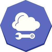 Cloud Computing Vector Icon