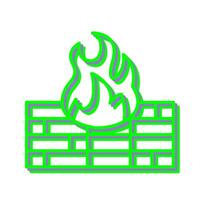 Firewall Vector Icon