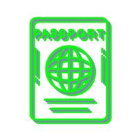 Passport Vector Icon