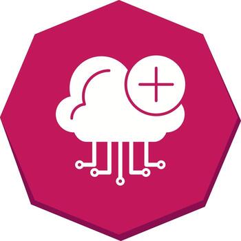 Cloud Computing Vector Icon