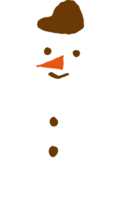 a cute snowman png