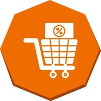 Shopping Tax Vector Icon