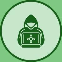 Hacker Vector Icon