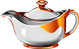 Gravy boat, sauce boat, gravy server, sauce serve with ai generative png