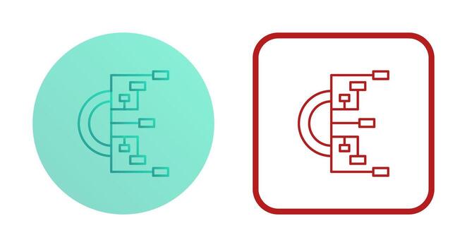 Flowchart Vector Icon