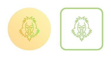 icono de vector de mandril