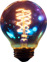 Idea, Light Bulb, Creativity, Innovation with Generative AI png