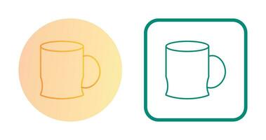 icono de vector de taza de café