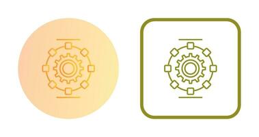 Automated Process Vector Icon
