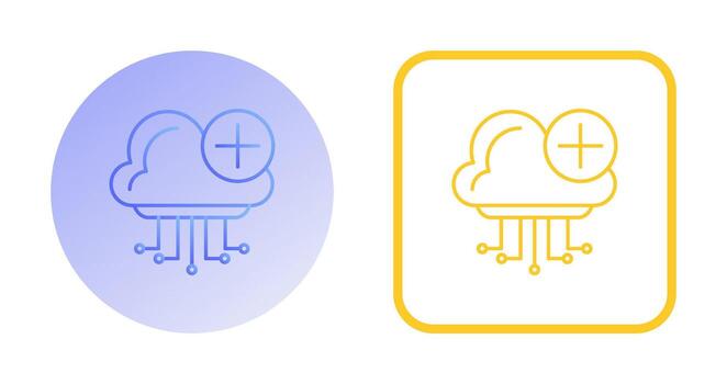 Cloud Computing Vector Icon
