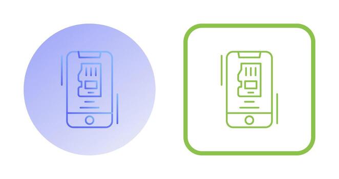 icono de vector de memoria