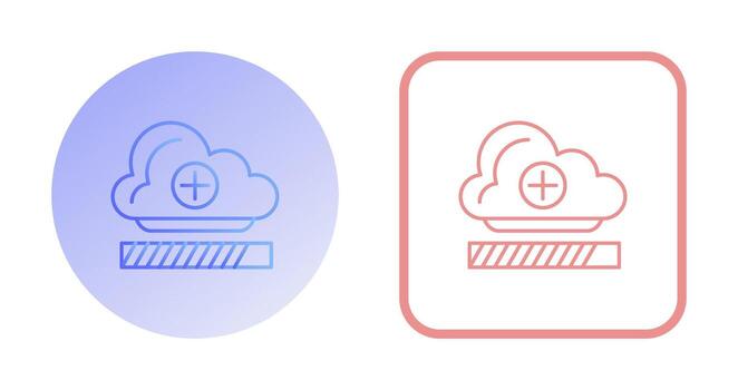 icono de vector de carga