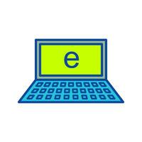Unique Internet Vector Icon