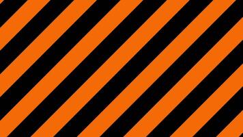 Orange Black Halloween Stripes Motion Background video