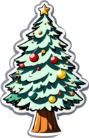 Weihnachten Baum, Urlaub Dekoration, Weihnachten Ornamente ai generativ png