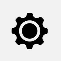 Setting icon png vector