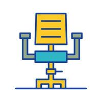 Desk Chair Vector Icon