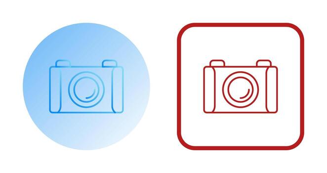 icono de vector de camara