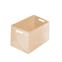 houten van doos png