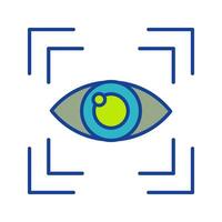 Eye Scan Vector Icon