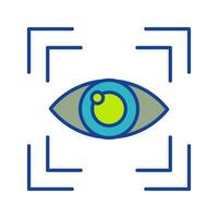 Eye Scan Vector Icon