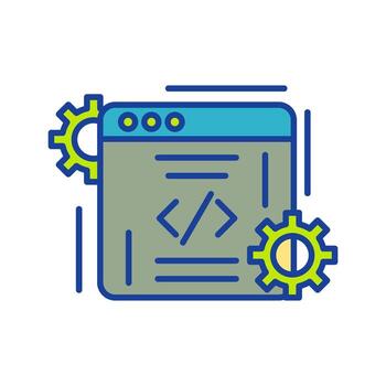 Coding Vector Icon