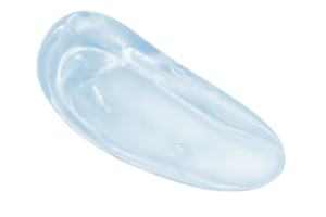 une bleu liquide sur une transparent Contexte png