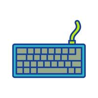 icono de vector de teclado