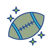 icono de vector de rugby