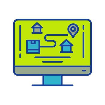 Tracking Vector Icon