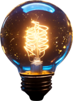 Idea, Light Bulb, Creativity, Innovation with Generative AI png