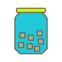 Sugar Bottle Vector Icon