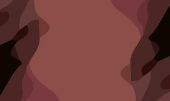 Aesthetic brown abstract background with copy space area. Suitable for poster and banner vector