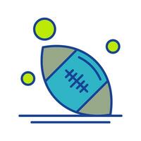 icono de vector de rugby