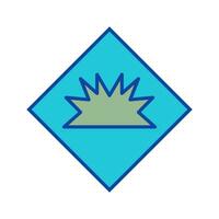 Danger of Welding Flash Vector Icon