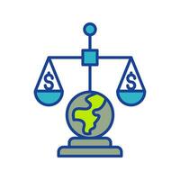 International Law Vector Icon