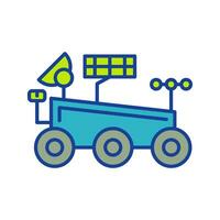 Mars Rover Vector Icon