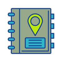 Address Book Vector Icon