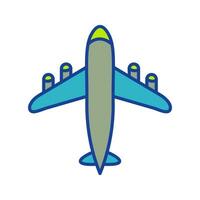 Flying Airplane Vector Icon