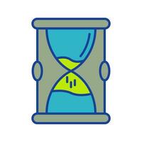 icono de vector de reloj de arena