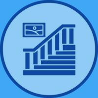 icono de vector de escalera