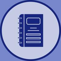 Notebook Vector Icon