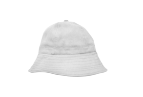 white bucket hat PNG transparent